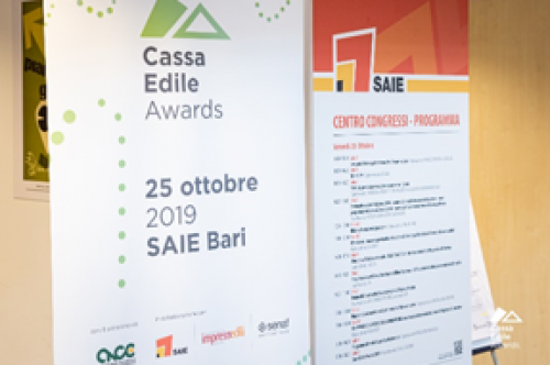 Cassa Edile Awards. Premiata l’Edilizia