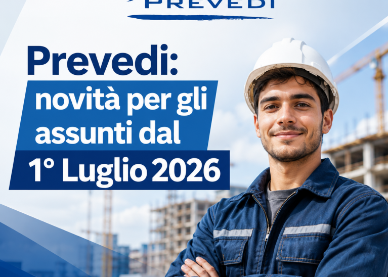Prevedi: novità per i lavoratori assunti dal 1° Luglio 2026